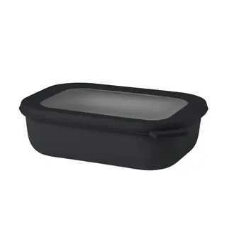 Mepal Cirqula rechteckig nordic black 1 l