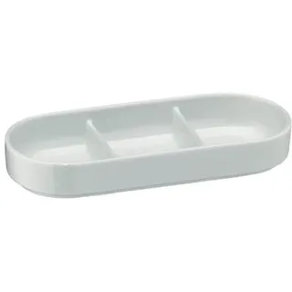 WMF Porzellanschale, 3-geteilt »PURE« weiß