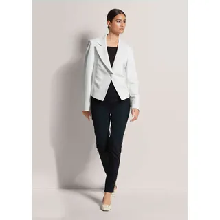 Madeleine Kurzer Jersey-Blazer mit Reverskragen in wollweiß | Gr.: 40