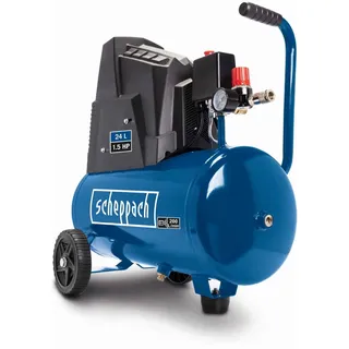 SCHEPPACH HC30o 24L Kolbenkompressor ölfrei 8bar 200l/min