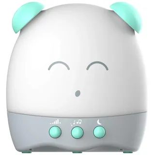 Tiny Boo DES17230 - Schlaftrainer mit Licht und sanften Melodien, Kinderwecker mit Musik, Wecker mit Leuchtanzeige, Digitalwecker mit Schlummerfunktion, Musikwecker für Kleinkinder