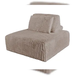 KAWOLA Hocker WIOLO SOFT Cord Braun