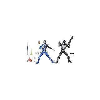 Power Rangers Lightning Collection Spezieller S.P.D. A-Squad Vs. B-Squad Blauer Ranger 2er-Pack 15 cm große Figuren