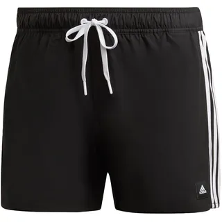 Adidas 3-Streifen CLX Badeshorts Black / White S
