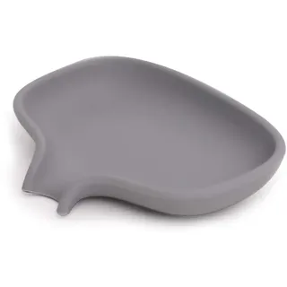 Bosign Seifenschale aus Silikon, klein grau, 1