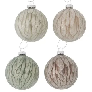 BOLTZE Weihnachtsbaumkugel Batic Weihnachtskugel sortiert 8 cm (1 Stück)