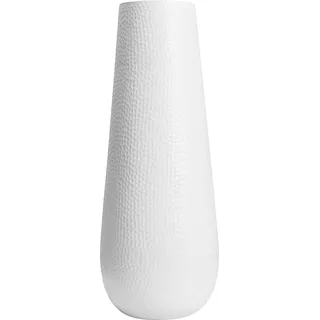 Bodenvase BEST "Lugo" Vasen Gr. H: 80 cm Ø 30 cm, weiß Blumenvasen ØxH: 30x80 cm