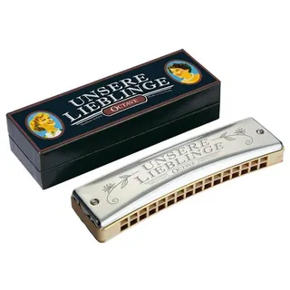 Hohner Unsere Lieblinge 32 C-Mundharmonika – Wiener Oktav-Mundharmonika