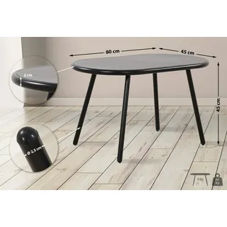 CLP Couchtisch Velva schwarz