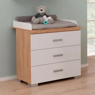 Portobello Wickelkommode Kristin 2 Holzoptik Braun Eiche