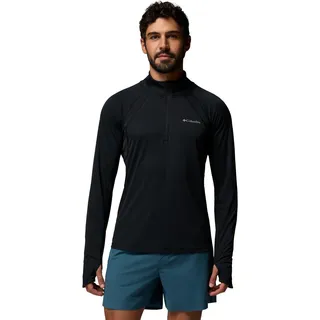 Columbia Stealth Spring Long Sleeve Half Zip Tee schwarz M