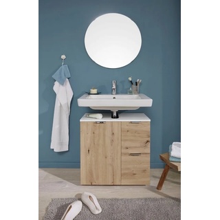 trendteam Waschbeckenunterschrank »Concept One« Breite 60 cm beige|weiß
