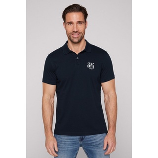 CAMP DAVID Poloshirt mit Elasthan-Anteil blau S