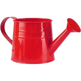 Gießkanne klein für den Zimmerpflanzen 1L, Blumengießkanne aus Metall, Giesskanne Pflanzengießkanne, kleine Gießkanne, Gartengießkanne Watering Can Blumentöpfe Kleine Vasen Gartenwerkzeug (Rot)