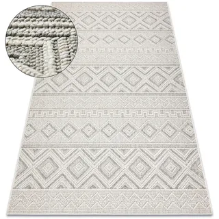 rugsX Teppich, Grau, Textil, Rechteckig, 240x330 cm, Teppiche & Böden, Teppiche, Teppichläufer