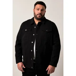 Men Plus by Happy Size Übergangsjacke schwarz 4XL