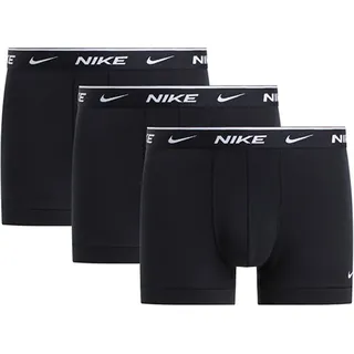 3er Pack NIKE Cotton Stretch Boxershorts Trunks Herren 001 - black L