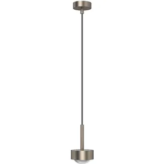 Top Light Puk Mini Long One Pendelleuchte (nickelmatt, Linse matt, Standard-Fass... nickelmatt | Linse matt | Standard-Fassung