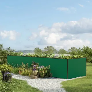 GFP Kingsize 387 x 150 x 77 cm Hochbeet, Grün - (GFPV00416)