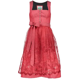 Turi Landhaus Dirndl in Rot - 44