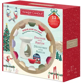 12 Wachsmelts & Duftlampe Geschenkset Weihnachten 2025