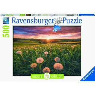 Ravensburger Puzzle - Pusteblumen im Sonnenuntergang - Nature Edition 500 Teile (500 Teile)