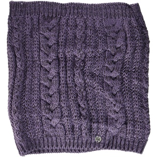 Buff Damen Schlauchschal Knitted Neckwarmer Comfort Darla, Purple, One Size, 116045.605.10.00