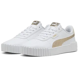 Puma Carina 3.0 Metallic Whisper Damen Weißgold/Weiß 40