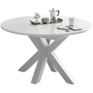 58 aufm Kessel Edda 10 Ø 110 cm weiß