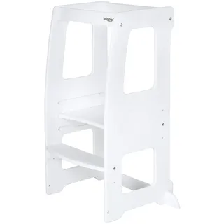 babybay Lernturm Littlefoot Holz Weiß