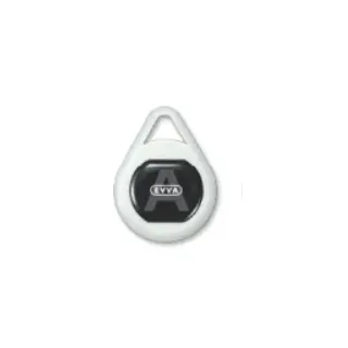EVVA AirKey-Kombi-Schlüsselanhänger, weiß, 1 Stück
