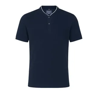 MARVELIS Poloshirt Poloshirt - Stehkragen - Einfarbig - Marine blau M (48)
