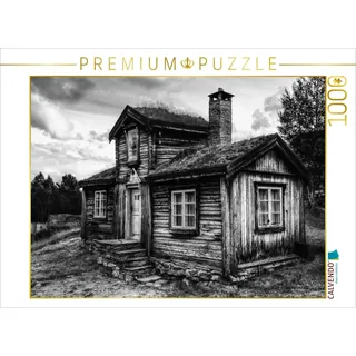 Calvendo Puzzle Ein Motiv aus dem Kalender Objekte in schwarz weiss 1000 Teile Lege-Größe 64x48cm Foto-Puzzle für glückliche Stunden