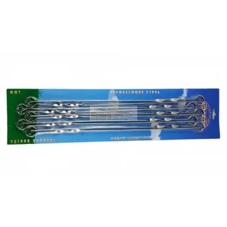 Olymp Handels GmbH Schaschlik Spieße 50cm Edelstahl 10er Pack 2mm