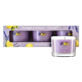 Yankee Candle Lemon Lavender Votivkerze 3 x 37 g
