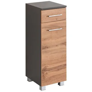Held Unterschrank Paris 30 x 79 x 35 cm Grau/Braun