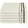 Waschhandschuhset 16 x 22 cm creme 5 St.