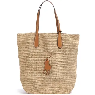 Polo Ralph Lauren Bellport Raffia | Shopper in beige
