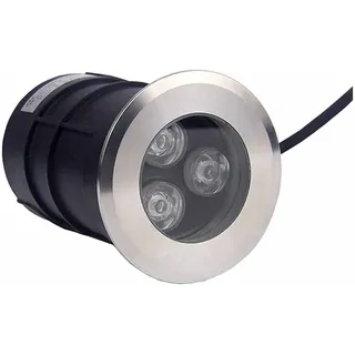 Eingebettet Pool Scheinwerfer, Einbaustrahler Unterwasser, Unterwasser-LED-Strahler, Kleiner IP68 12V Niederspannungs-LED-Einbaustrahler, für Garten, Terrassen, Treppenhaus, Poolbeleuchtung(Kaltes Wei