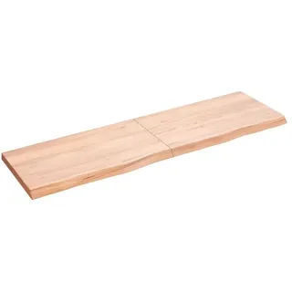 vidaXL Waschtischplatte Hellbraun 140x40x4 cm