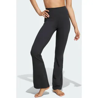 adidas All Me Flare Leggings Flared Fit Schwarz S