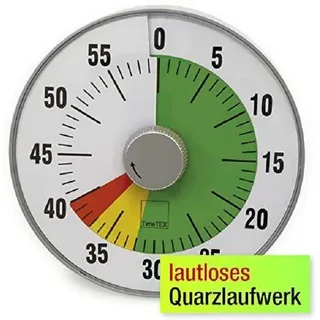 Lernuhr TimeTex Timer Kurzzeitwecker Wecker Schule Sport Zeitdaueruhr 19cm Ø