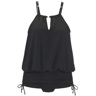 LASCANA Badekleid Damen Schwarz 50 Cup C/D