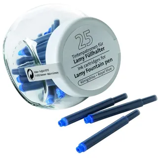 Pelikan Tintenpatronen für Lamy königsblau 25 Stück