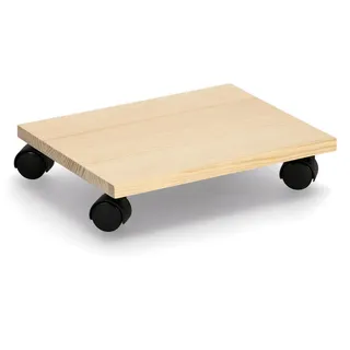 Zeller Kistenroller Kiefer 27,5 x 7,5 x 35 cm