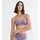 Bügel-BH WHP01 Damen Gr 85 Cup A lila Microtouch Obermaterial 48 Polyamid 38 Polyester 13 Elasthan 1 Modal BHs Bügel-BH mit Stretch-Spitze und nahtlos vorgeformten Cups