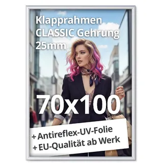 Klapprahmen 70x100cm 25mm Plakatrahmen Posterrahmen Klapprahmen 70 x 100