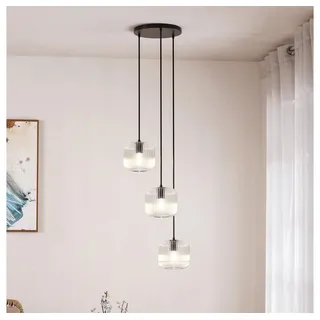 Home Deluxe Hängeleuchte aus Glas LILY - Transparent