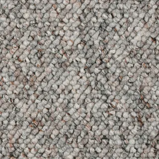 BODENMEISTER Teppichboden "Schlingenteppich Korfu" Teppiche Wohnzimmer, Kinderzimmer, Schlafzimmer, Breite 200300400500 cm Gr. B/L: 400 cm x 550 cm, 7,5 mm, 1 St., grau (grau weiß) Teppichboden