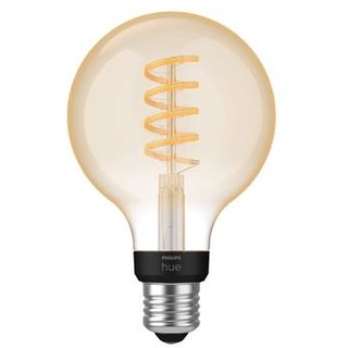 Philips Hue White ambiance - Glühbirne mit LED-Filament - Form: G93 - E27 - 7 W (Entsprechung 40 W) - Klasse G